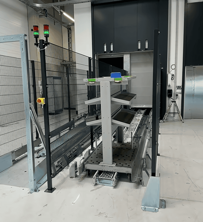 Rollwagen Fördertechnik Mit Hebern