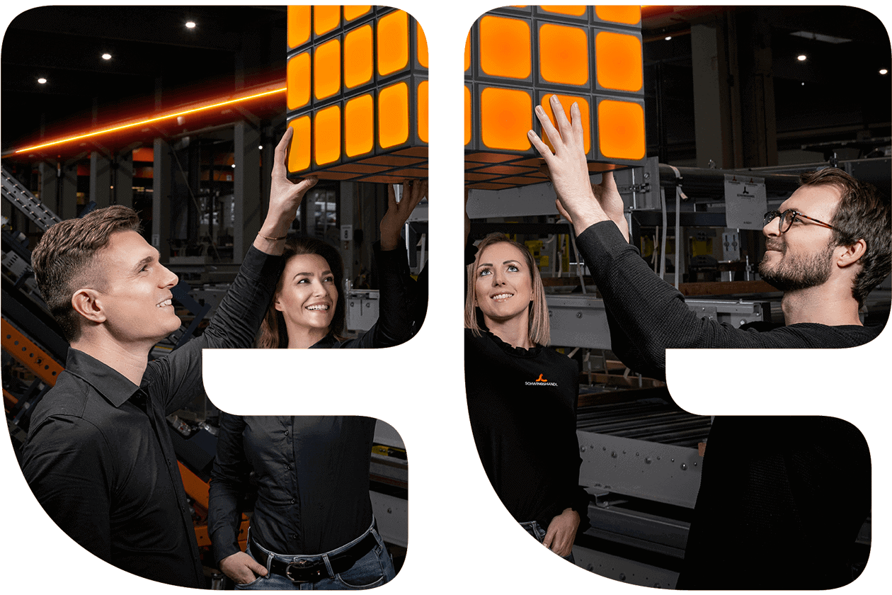 Kund:innen vertrauen auf die Lösungen von Schwingshandl.