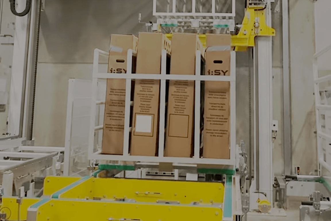 Headerbild Vollautomatisierte Kartonlagerung Für Kettler Alu Rad